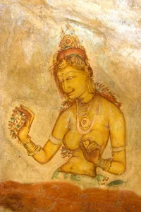 Sigiriya frescoes paintings